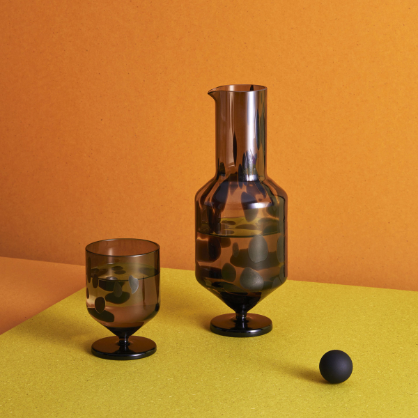 Accessories Decanters Karafa na vodu Dot, tmavý smoke